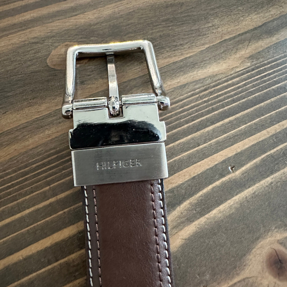 Men's Tommy Hilfiger Belt XL Black/Brown - Picture 3 of 4